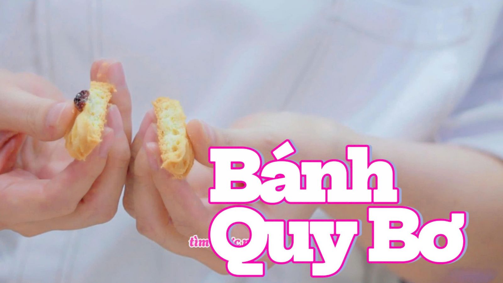 Cách Làm Bánh Qui Bơ thật Thơm giòn