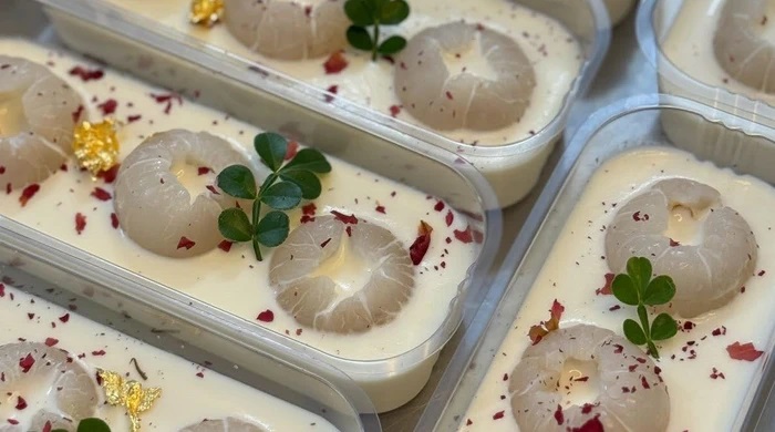 công thức làm bánh Khúc bạch vải Hot trend